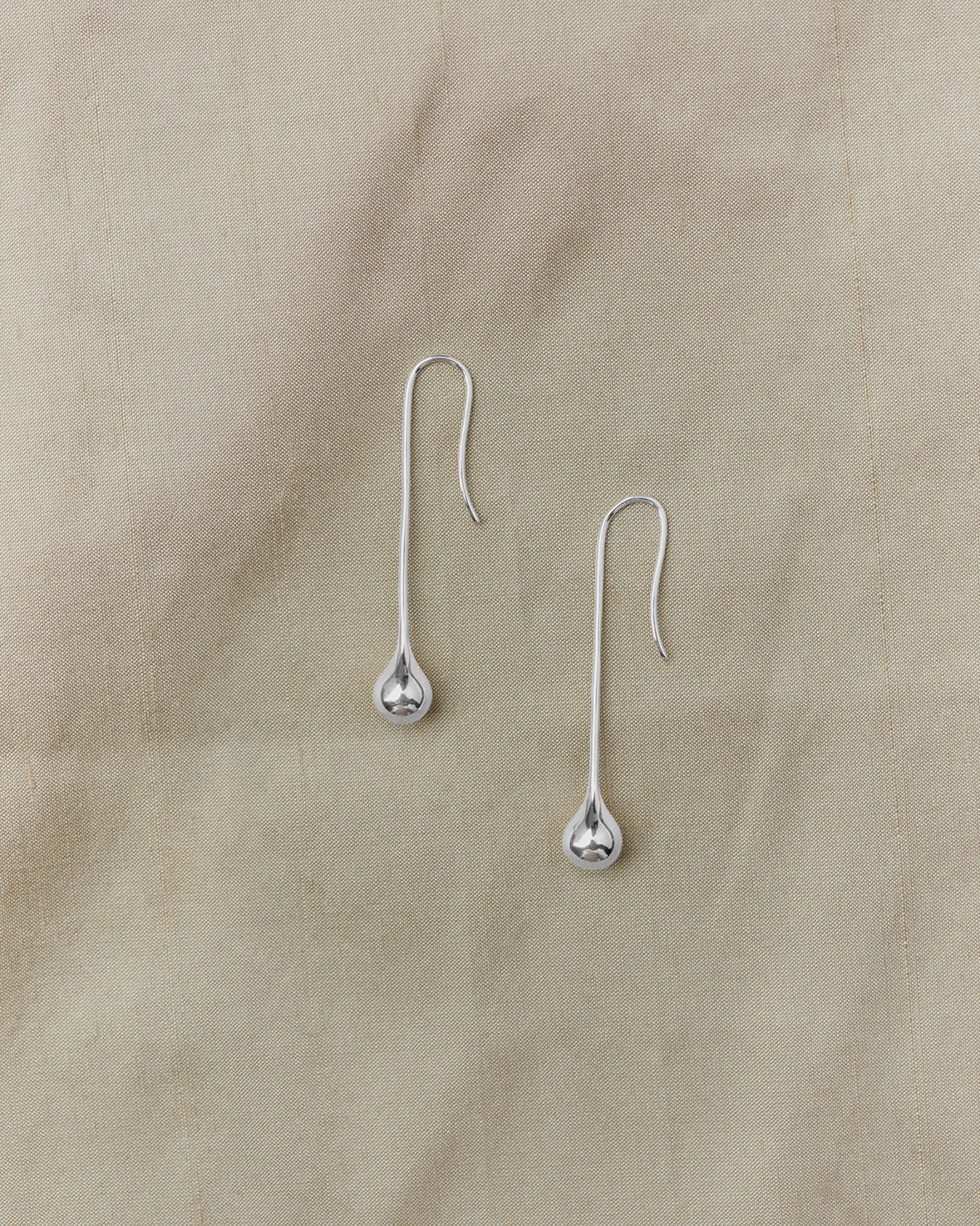 Datura Long Drop Earrings