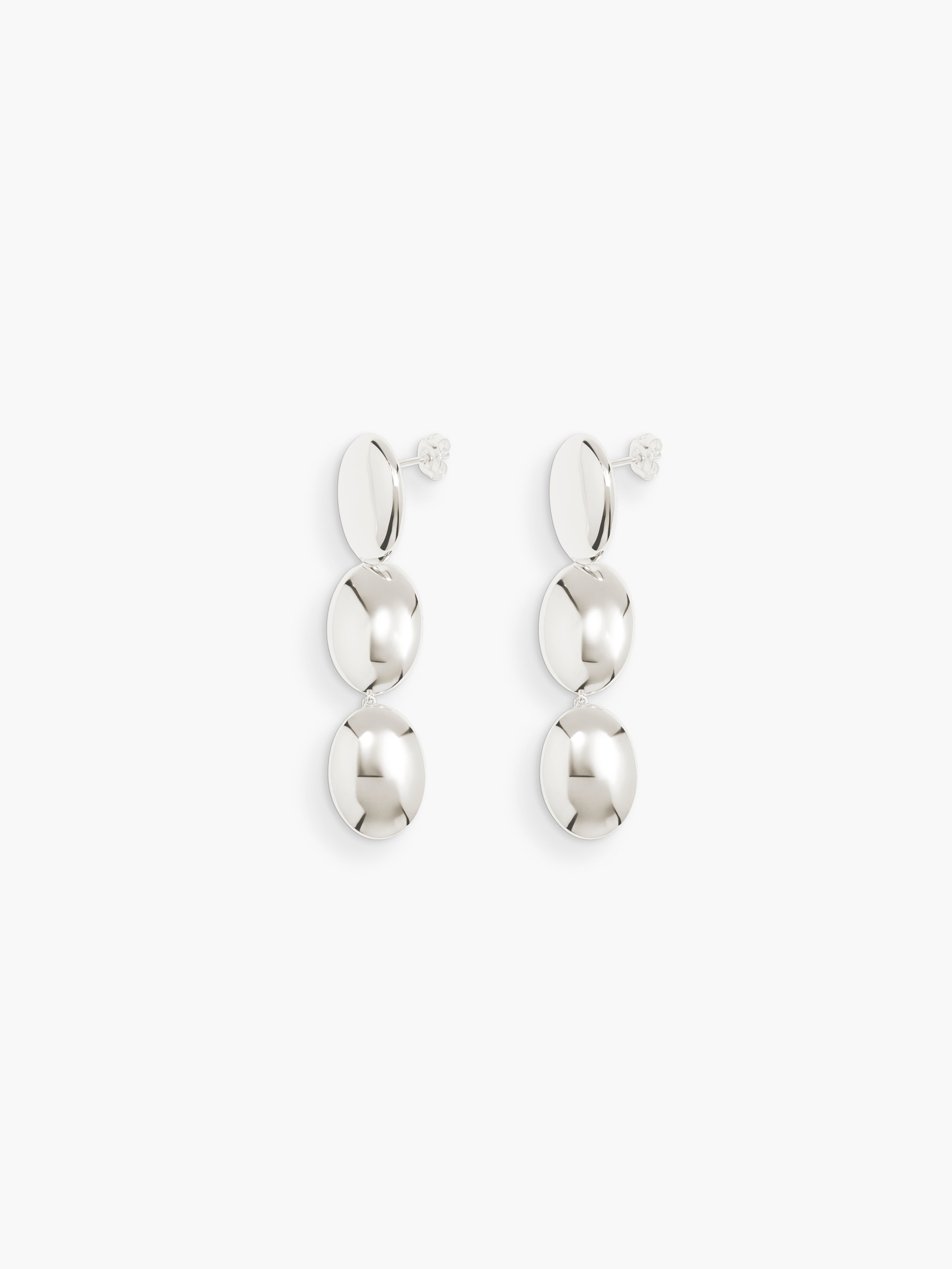 Dualism Oval earrings