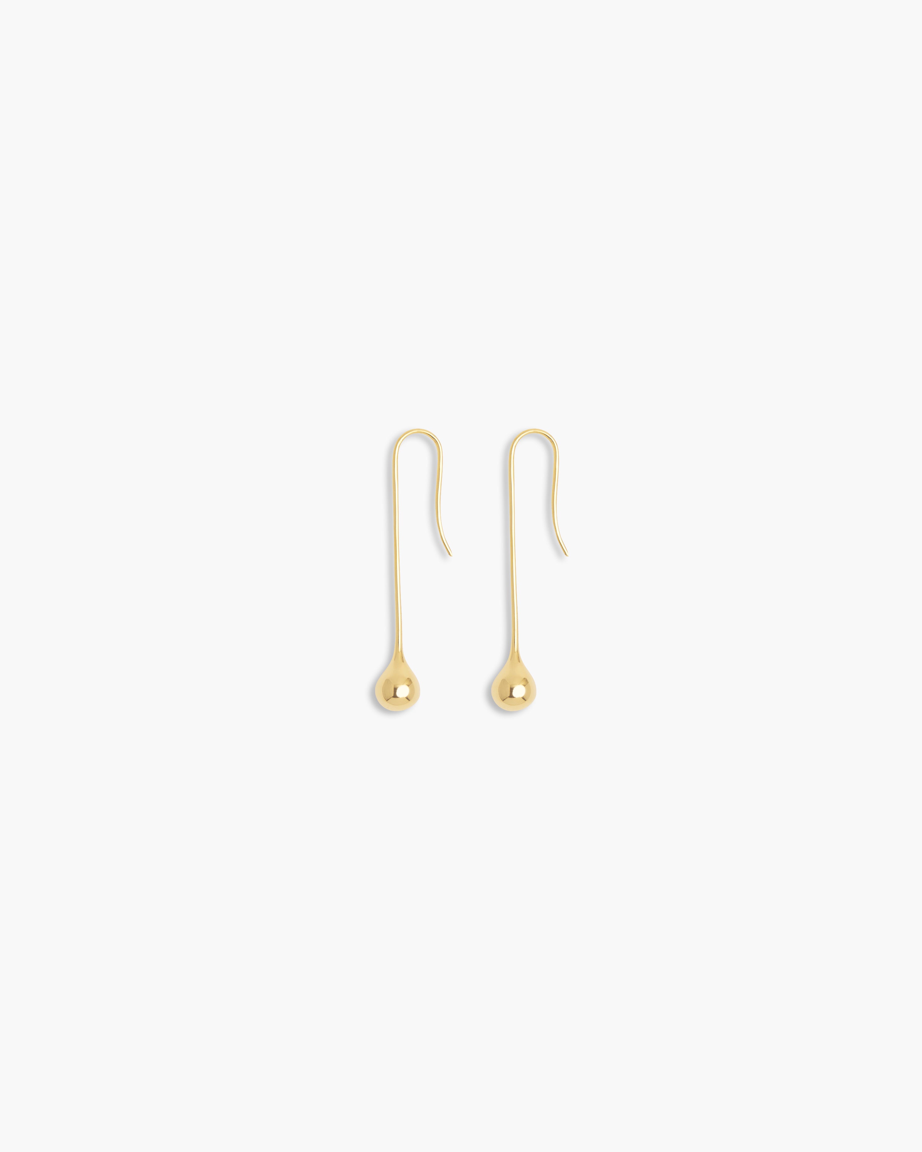 Datura Long Drop Earrings